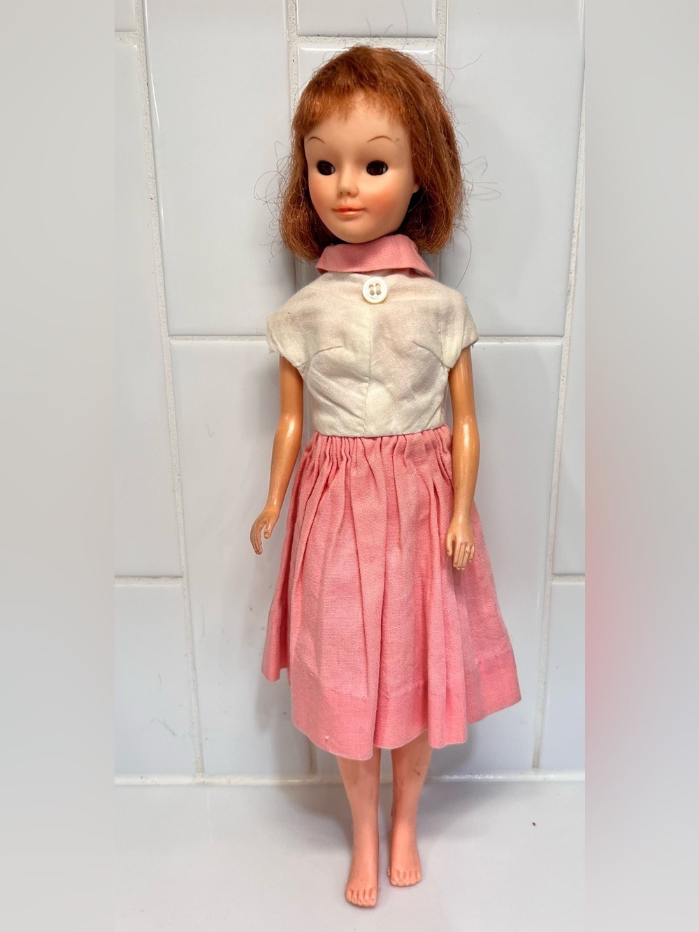 Vintage 1960s Uneeda Betsy McCall Teen Fashion Model Doll 11”  Original